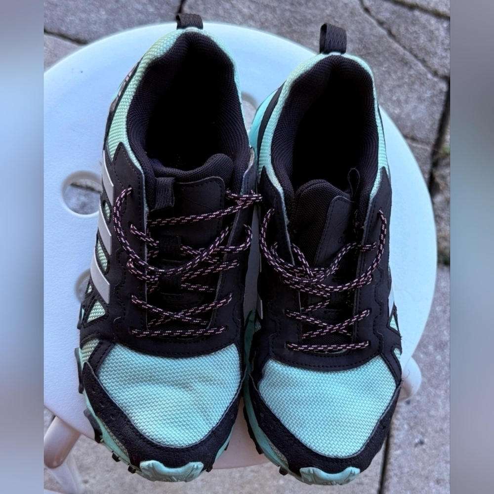 Adidas Women Shoe Incision Trail Size 7 Athletic Running Sneaker Pre Owned xq